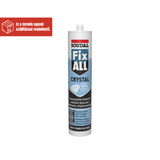 SOUDAL FIX ALL CRYSTAL SZÍNTELEN 290ML