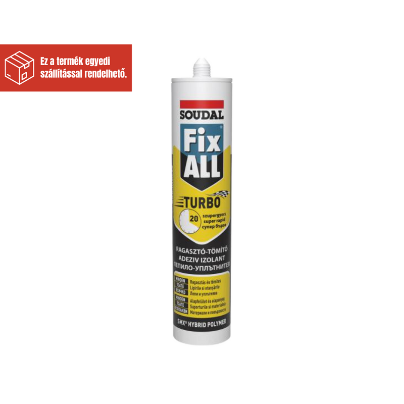 SOUDAL FIX ALL TURBO FEHÉR 290ML