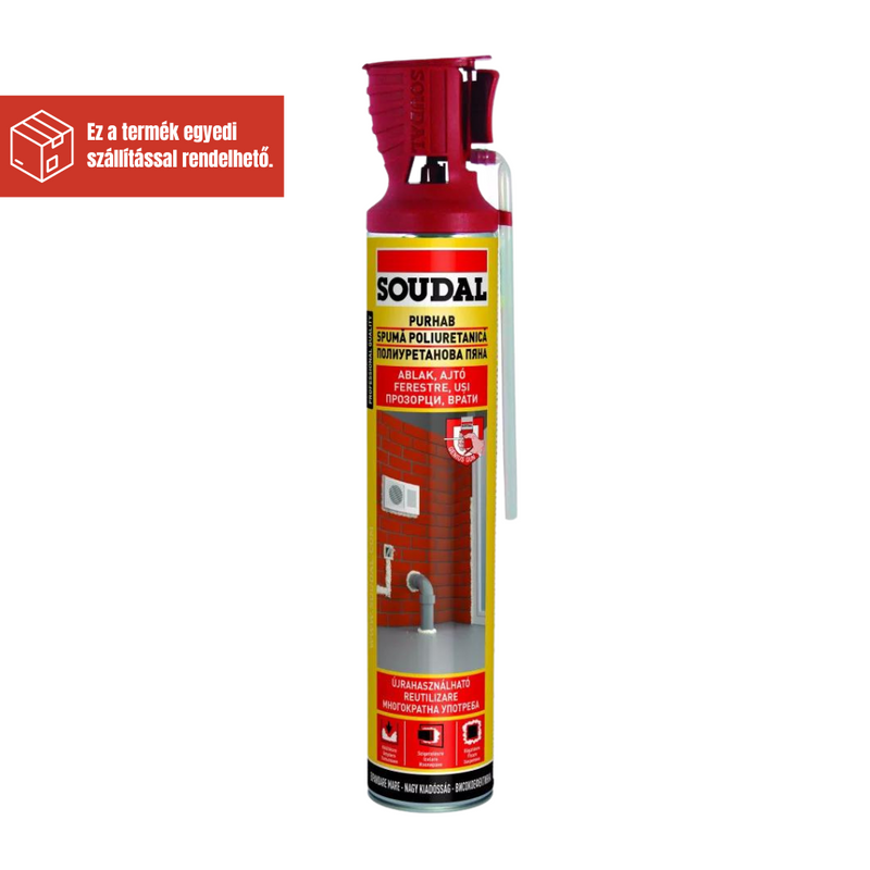 SOUDAL GENIUS GUN SZERELŐHAB 750ML