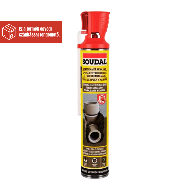 SOUDAL KÉZI AKNA PURHAB 750ML