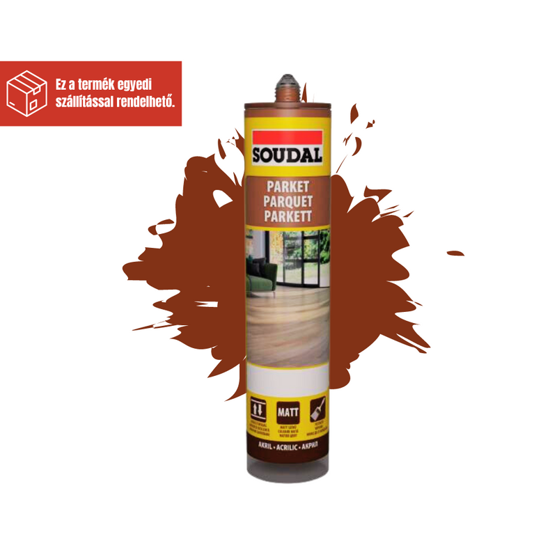 SOUDAL PARKETTA TÖMÍTŐ MAHAGÓNI 280ML