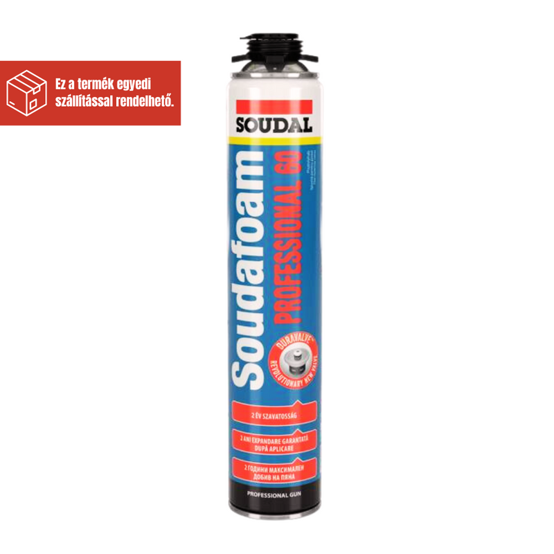 SOUDAL SOUDAFOAM PISZTOLYHAB 750ML CSOMAGAJÁNLAT