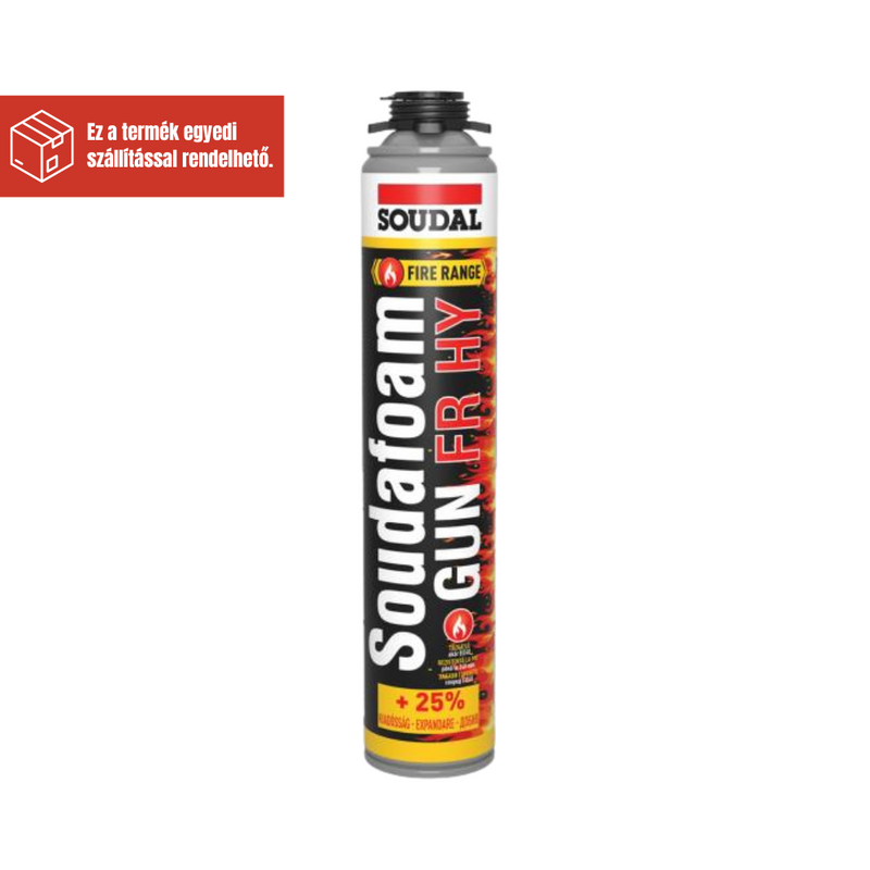 SOUDAL SOUDAFOAM TŰZGÁTLÓ PISZTOLYHAB 750ML CSOMAGAJÁNLAT
