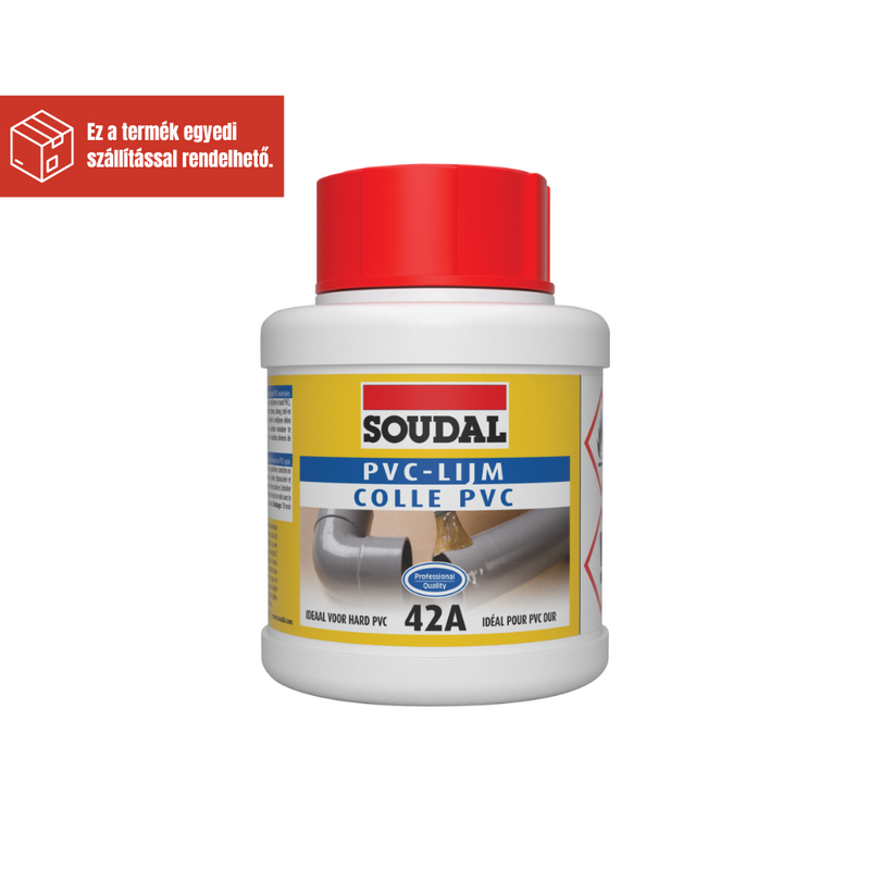 SOUDAL 42A PVC CSŐRAGASZTÓ 250ML