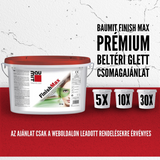 BAUMIT FINISH MAX BELTÉRI KÉSZ GLETTANYAG 1-5MM 20KG CSOMAGAJÁNLAT