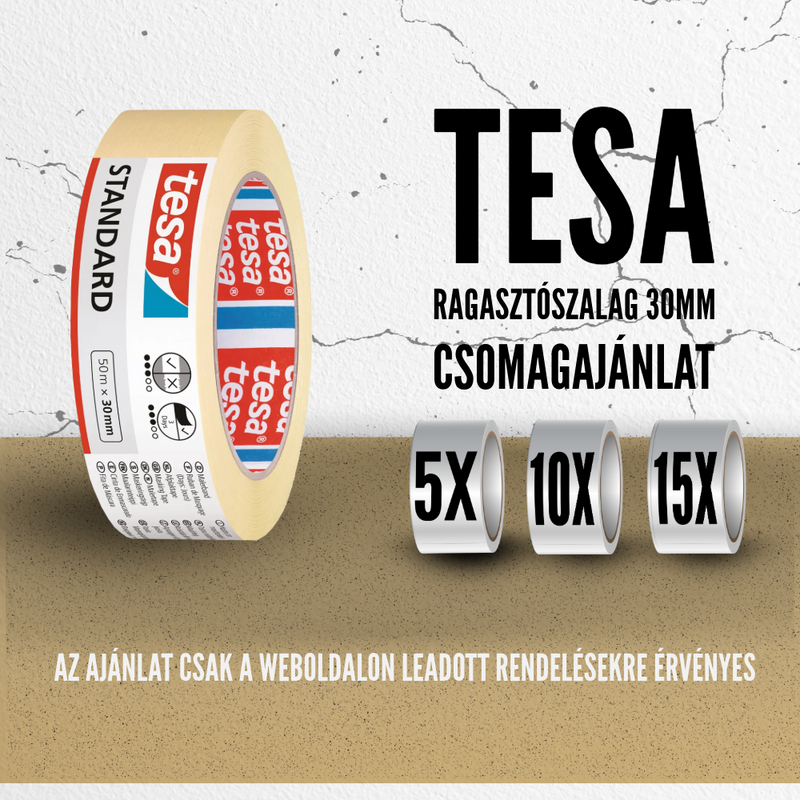 TESA RAGASZTÓSZALAG 30MM CSOMAGAJÁNLAT