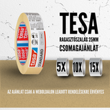 TESA RAGASZTÓSZALAG 25MM CSOMAGAJÁNLAT