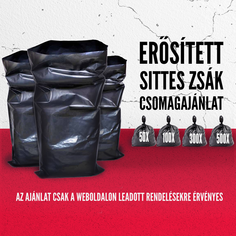 SITTES ZSÁK ERŐSÍTETT CSOMAGAJÁNLAT