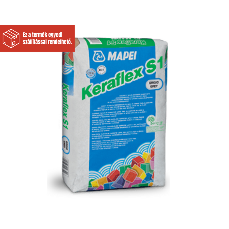 MAPEI CSEMPERAGASZTÓ KERAFLEX S1 SZÜRKE 25KG