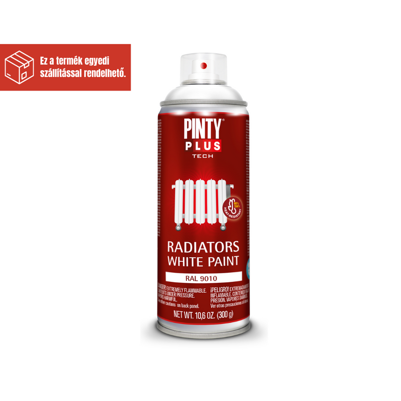 PINTY PLUS TECH RADIÁTOR FEHÉR FESTÉK SPRAY 400ML