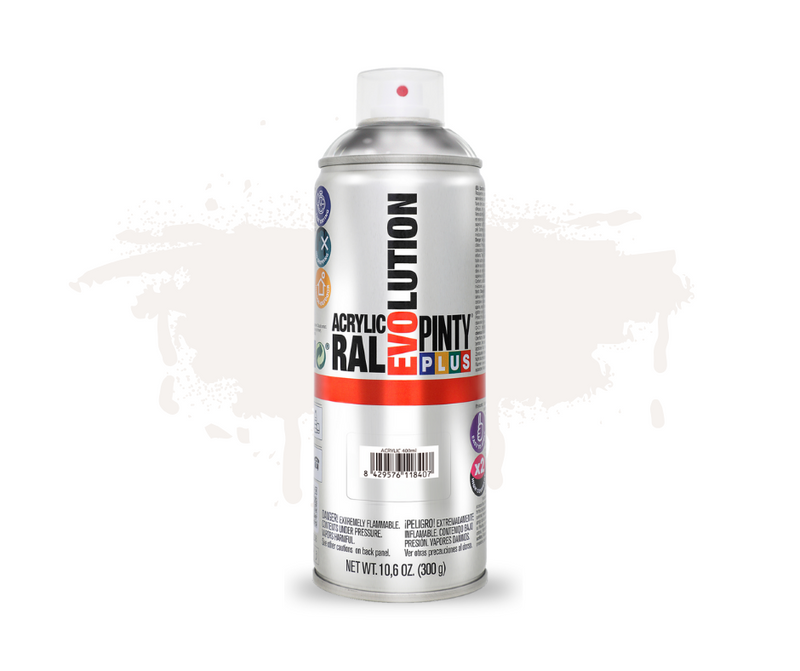 PINTY PLUS EVOLUTION AKRIL SPRAY SELYEMFÉNYŰ 400ML