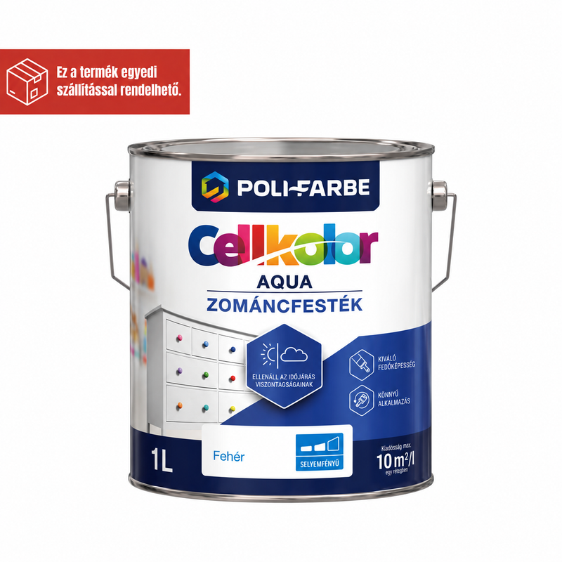CELLKOLOR AQUA SELYEMFÉNYŰ ZOMÁNC 1L