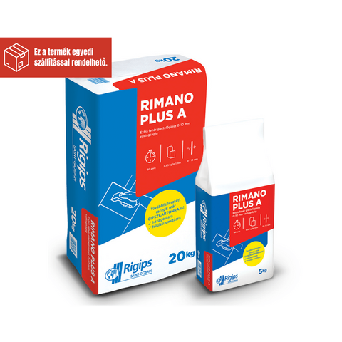RIGIPS RIMANO PLUS A GLETTANYAG 0-10MM