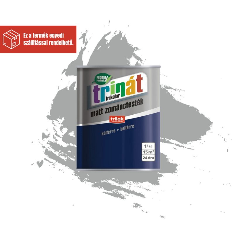TRINÁT MATT ZOMÁNCFESTÉK 200 SZÜRKE 1L