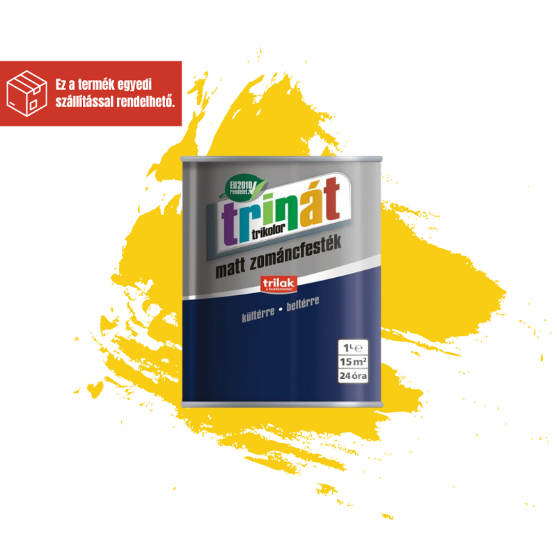 TRINÁT MATT ZOMÁNCFESTÉK 400 SÁRGA 1L