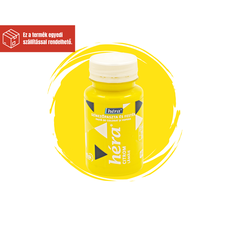 HÉRA SZÍNEZŐPASZTA ÉS FESTÉK CITROM 125ML