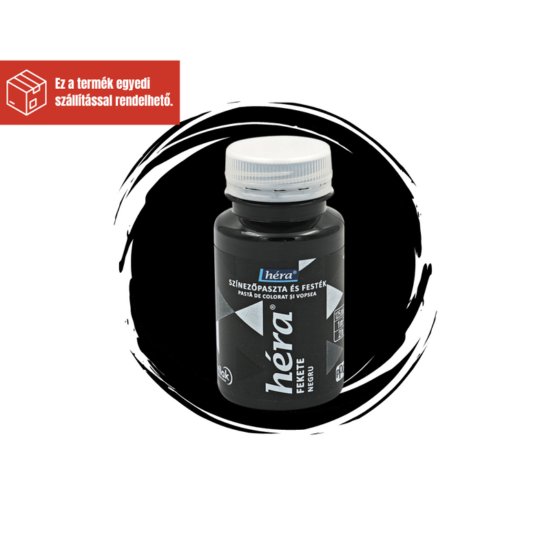 HÉRA SZÍNEZŐPASZTA ÉS FESTÉK FEKETE 125ML