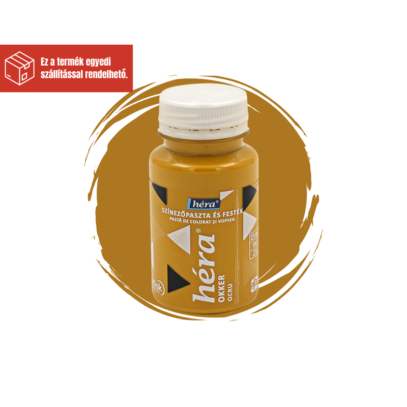HÉRA SZÍNEZŐPASZTA ÉS FESTÉK OKKER 125ML