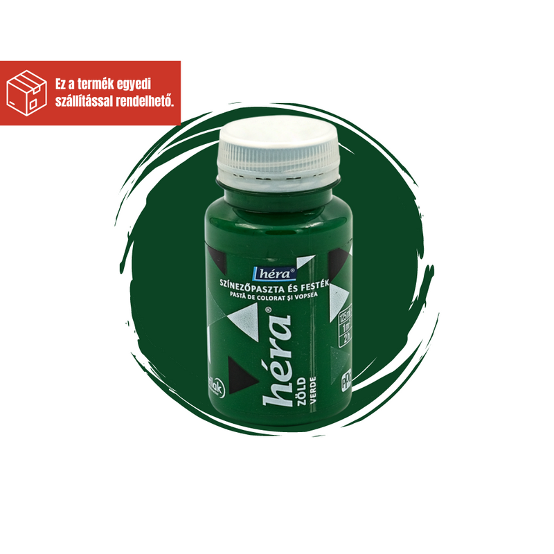 HÉRA SZÍNEZŐPASZTA ÉS FESTÉK ZÖLD 125ML
