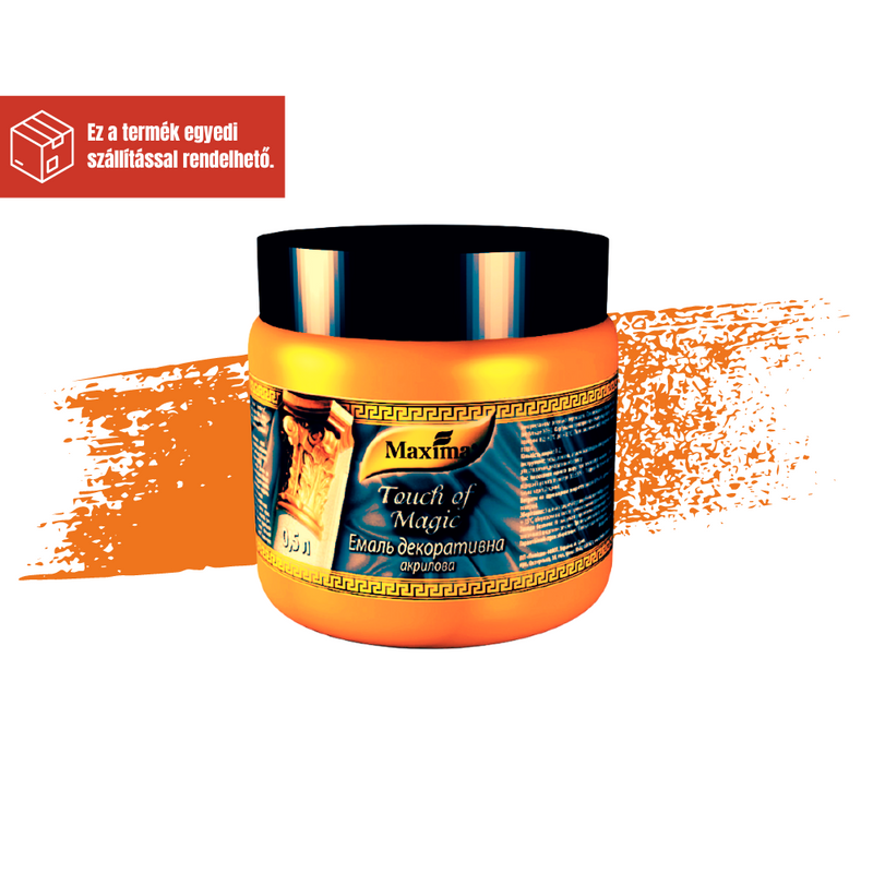 MAXIMA DEKORATÍV AKRIL ZOMÁNC VÖRÖS ARANY 0,1L