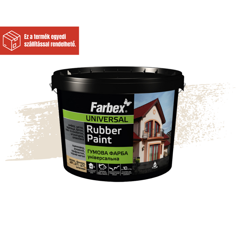 FARBEX UNIVERZÁLIS GUMIFESTÉK FEHÉR