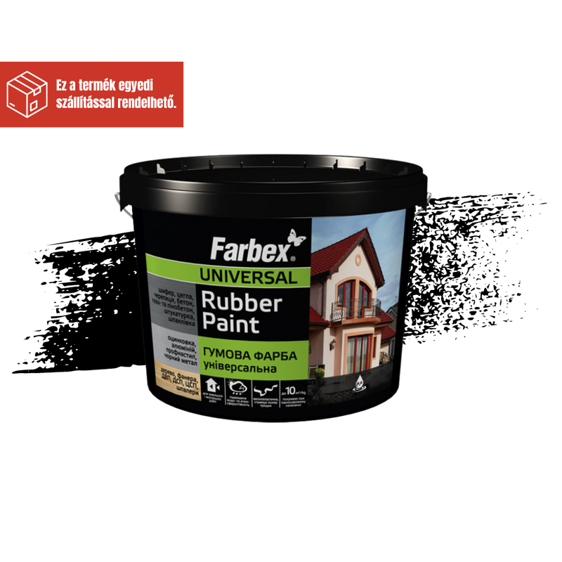 FARBEX UNIVERZÁLIS GUMIFESTÉK FEKETE
