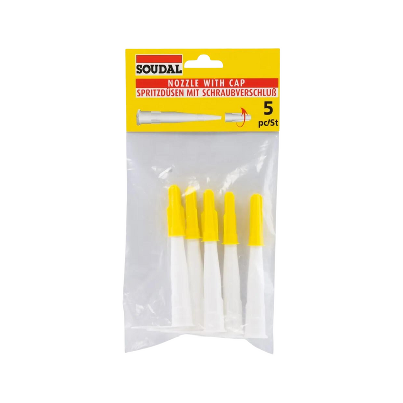 SOUDAL SZILIKONCSŐR SZETT 5DB